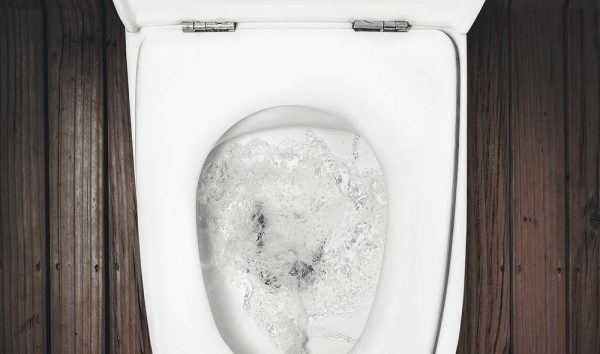toilet runs sporadically