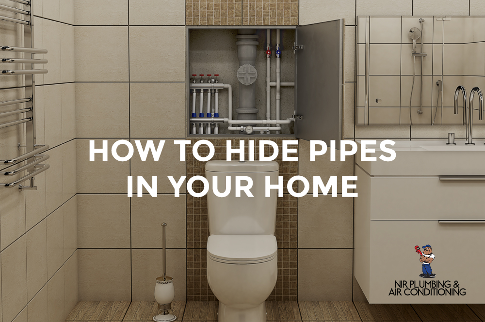 An Interview With A Master Plumber And 3 Creative Ways To Hide Exposed Pipes Nir Plumbing - How To Disguise Bathroom Pipes