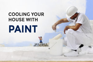 Cooling your house with paint